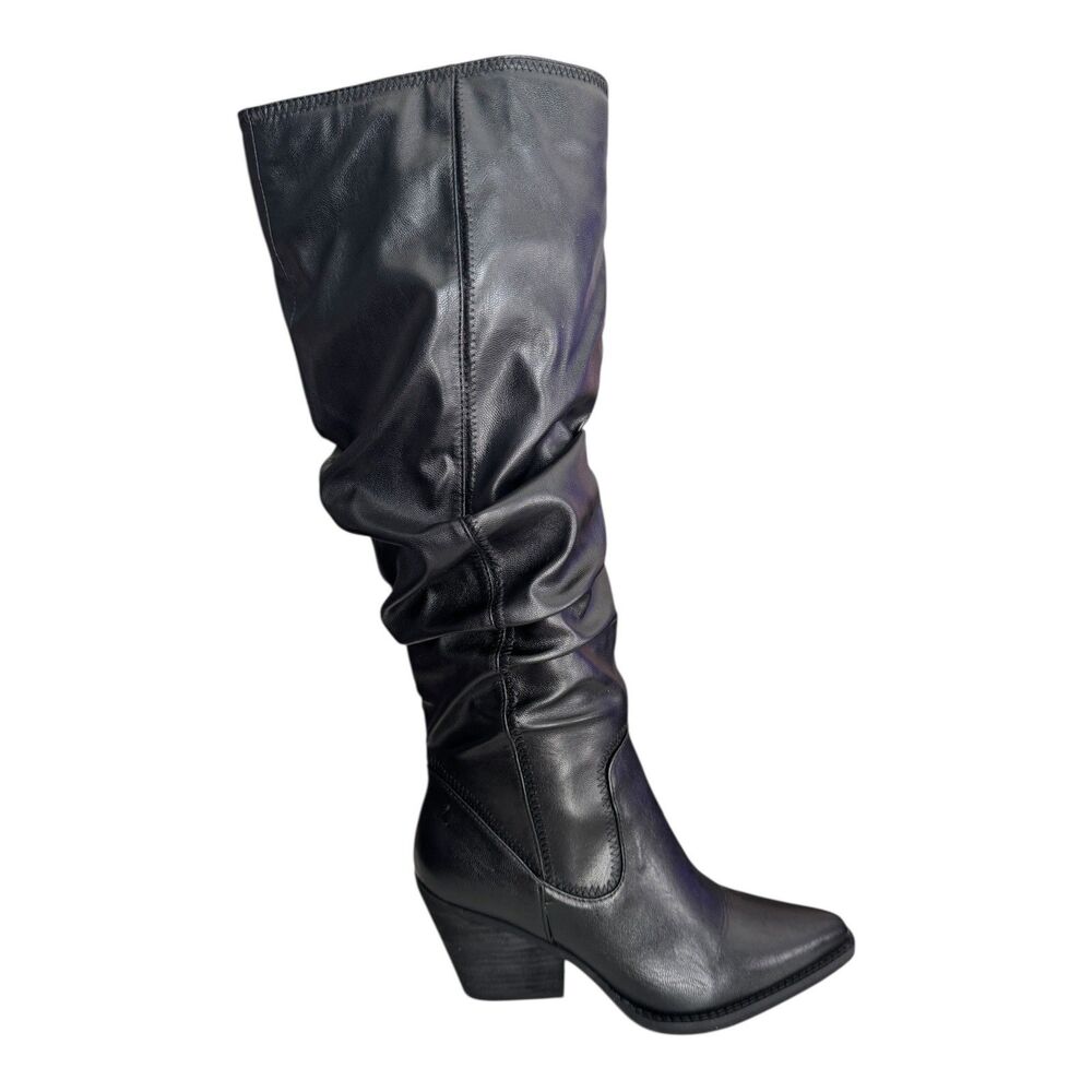 Zodiac Riau Boots Womens Size 6.5 Medium Heeled Pointed Toe Slouch Western Shoes